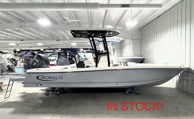 2027 Robalo 246 Cayman Alloy Gray 